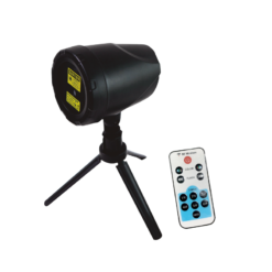 ACA LIGHTING CHRISTMAS NOEL OUTDOOR CHRISTMAS LASER WITH 8 PATTERNS, DAY-NIGHT SENSOR, RF REMOTE,SPIKE, TRIPOD & 1M CABLE