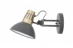 Черен аплик GTV LIGHTING Gtv 2195 за коридор