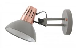 Сив аплик GTV LIGHTING Gtv 2164 за спалня