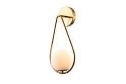 Златен аплик GTV LIGHTING Gtv 5779 за коридор