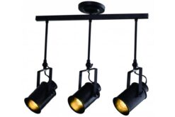 Черен полилей GTV LIGHTING Gtv 4014 за хол или трапезария