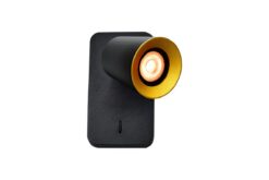 Черен аплик GTV LIGHTING Gtv 4533 за спалня
