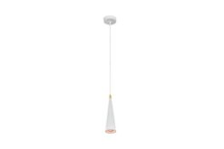 Бял полилей GTV LIGHTING Gtv 4397 за хол или трапезария