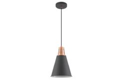 Черен полилей GTV LIGHTING Gtv 9974 за дневна