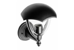 Черна градинска лампа GTV LIGHTING Gtv за градина и двор