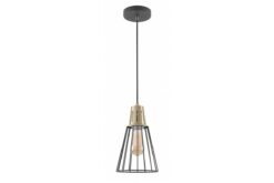 Черен полилей GTV LIGHTING Gtv 8068 за хол или трапезария