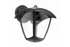 Черна градинска лампа GTV LIGHTING Gtv за външно осветление