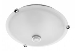 Бял плафон GTV LIGHTING Gtv 220-240V за фасада и вход