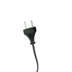 ACA LIGHTING CHRISTMAS RP2WB PLUG LEAD CABLE FOR 2-WIRE MICROBULBS ROPE LIGHT, IP20, 1.5m
