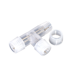 ACA LIGHTING CHRISTMAS RTC2WB "T" CONNECTOR FOR 2-WIRE ROPE LIGHT, IP20