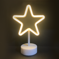 Бяло LED осветително тяло ACA Lighting Christmas X04001310 за дома