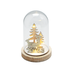 Бяло LED осветително тяло ACA Lighting Christmas X06811233 за интериорно осветление