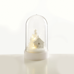 Бяло LED осветително тяло ACA Lighting Christmas X07101134 за дома