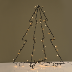 Черно LED осветително тяло ACA Lighting Christmas X07751446 за интериорно осветление