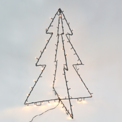 Черно LED осветително тяло ACA Lighting Christmas X07901446 за дома