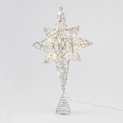 Бяло LED осветително тяло ACA Lighting Christmas X11201130 за интериорно осветление
