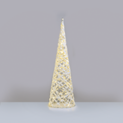 Бяло LED осветително тяло ACA Lighting Christmas X11501119 за дома