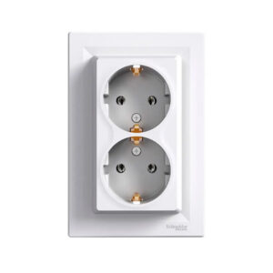 SCHNEIDER ELECTRIC EPH9900121 ДВОЕН КОНТАКТ ШУКО IP20, БЯЛ