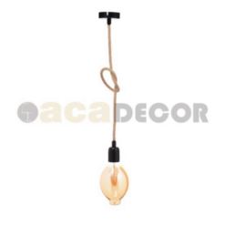 Винтидж пендел ACA Lighting ROPE VINTAGE за трапезария от марката