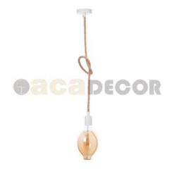 Винтидж пендел ACA Lighting ROPE VINTAGE за трапезария от марката