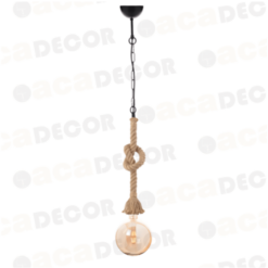 Винтидж пендел ACA Lighting ROPE VINTAGE - декоративно осветление за трапезария