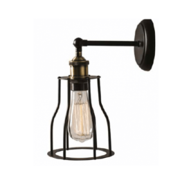 Винтидж аплик ACA Lighting SOTIS за спалня от марката