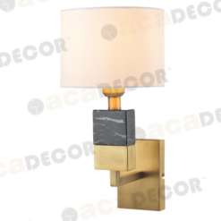 Аплик ACA Lighting LUXOR с текстил за спалня