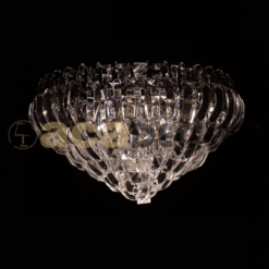 Кристален плафон ACA Lighting VICA с кристал за хол