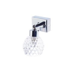 Аплик ACA Lighting OSTRAVA със стъкло за спалня