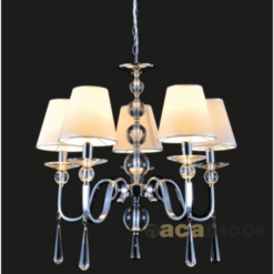 Кристален полилей ACA Lighting EVITA с кристал