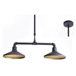 Винтидж лампа ACA Lighting PIPE в обстановка на дневна