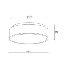 Осветително тяло ACA Lighting APOLLO за хол в класически стил