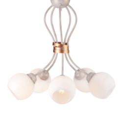 Полилей ACA Lighting FOYER със стъкло за хол