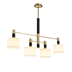 Полилей ACA Lighting MIZAR с текстил за хол