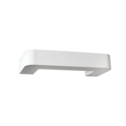 Аплик ACA Lighting G85191W с гипс за спалня