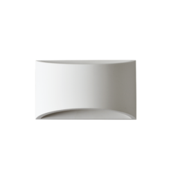 Аплик ACA Lighting G85331W с гипс за спалня