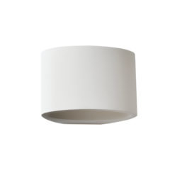 Аплик ACA Lighting G85371W с гипс за спалня