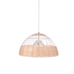 Винтидж пендел ACA Lighting ZORBAS с метал за хол