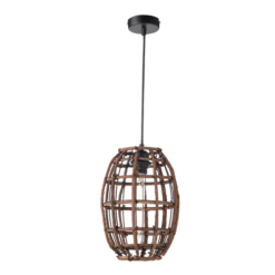 Пендел ACA Lighting ZULU с дърво за хол