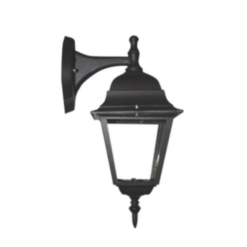Фасаден аплик ACA Lighting ГРАДИНСКИ SQUARE със стъкло за фасада