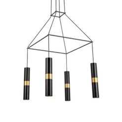 Пендел ACA Lighting VINCI в интериор на хол - декоративно осветление