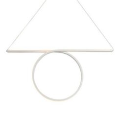 Осветително тяло ACA Lighting ZERO в обстановка на хол