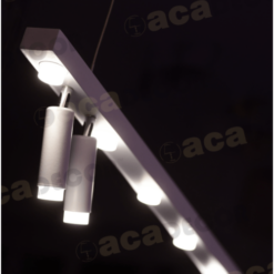 Полилей ACA Lighting MAGNETO в интериор на трапезария - декоративно осветление