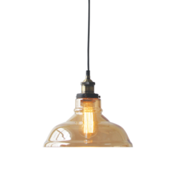 Винтидж пендел ACA Lighting SMYRNA със стъкло