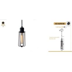 Винтидж пендел ACA Lighting MAYA за трапезария в класически стил