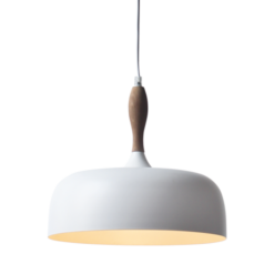 Винтидж пендел ACA Lighting CUBA с дърво