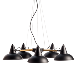 Полилей ACA Lighting SOLON в обстановка на хол