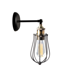 Винтидж аплик ACA Lighting SOTIS за спалня от марката