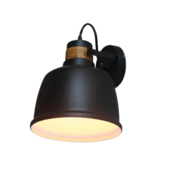 Аплик ACA Lighting ERNEST с дърво за спалня