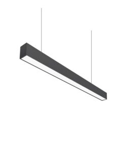 Черно LED линейно тяло Lineta-40 LINETA-40 за осветление в дома